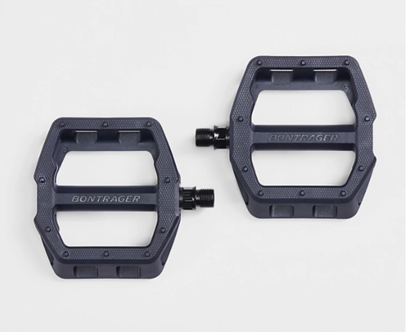 Bontrager Line Comp Flat Pedal Set in Nautical Navy Blue-1